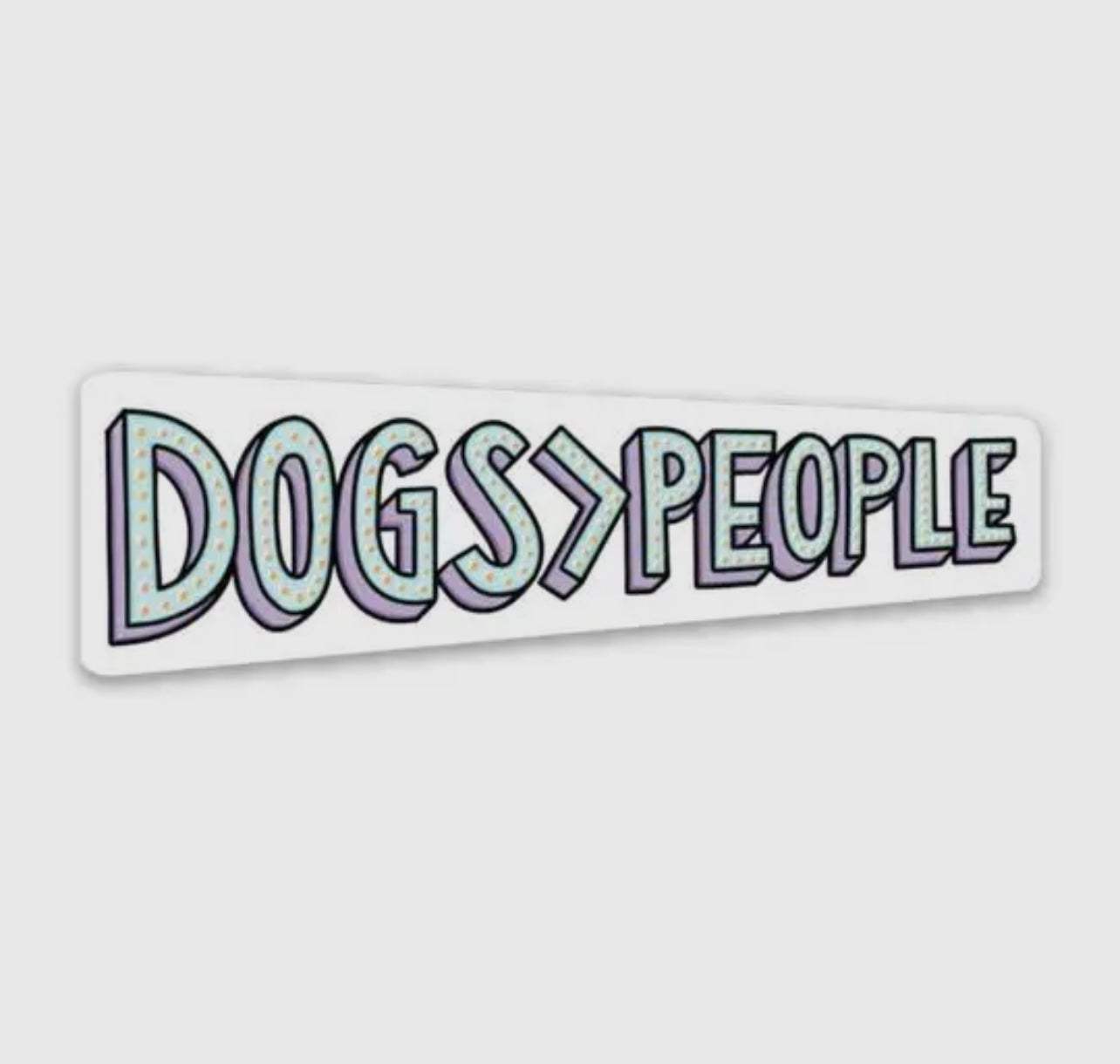 Dogs People Sticker