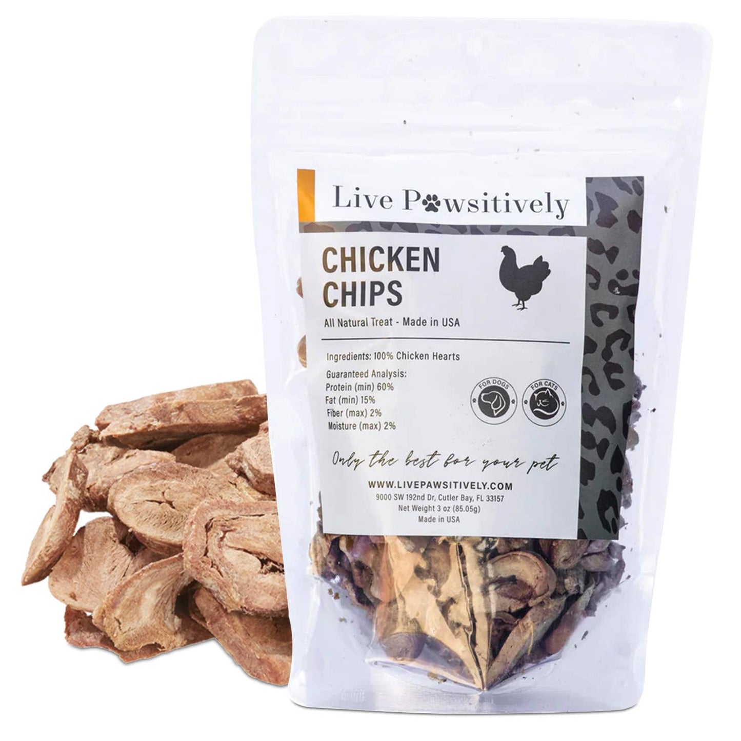 Chicken Chips For Dogs & Cats