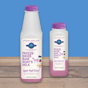 Super Fruit Blend Freeze-Dried Raw Goat Milk Topper