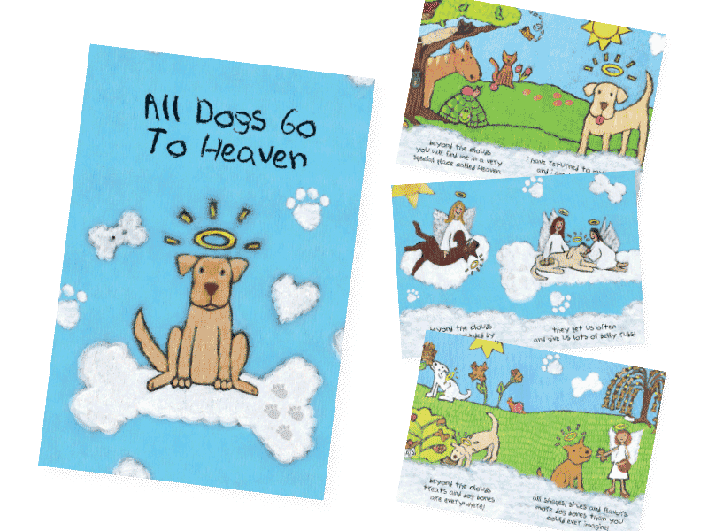 🌈🐾Bereavement Booklet - All Dogs Go To Heaven