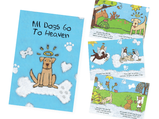 🌈🐾Bereavement Booklet - All Dogs Go To Heaven