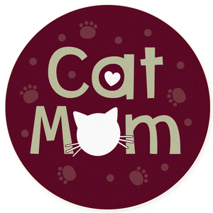 Car Coaster - Cat Mom