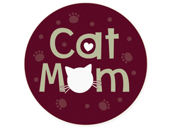 Car Coaster - Cat Mom