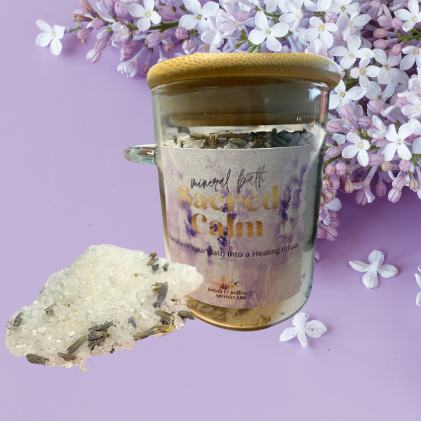 💜 Sacred Calm Lavender Bath Soak