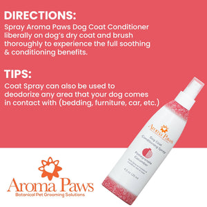 Dog Coat Spray Pomegranate Cucumber