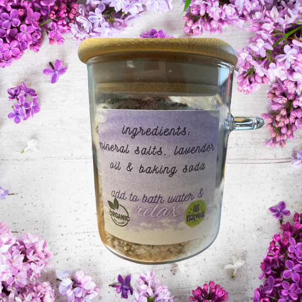 💜 Sacred Calm Lavender Bath Soak