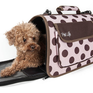 Airline Approved Folding Zippered Casual Pet Carrier