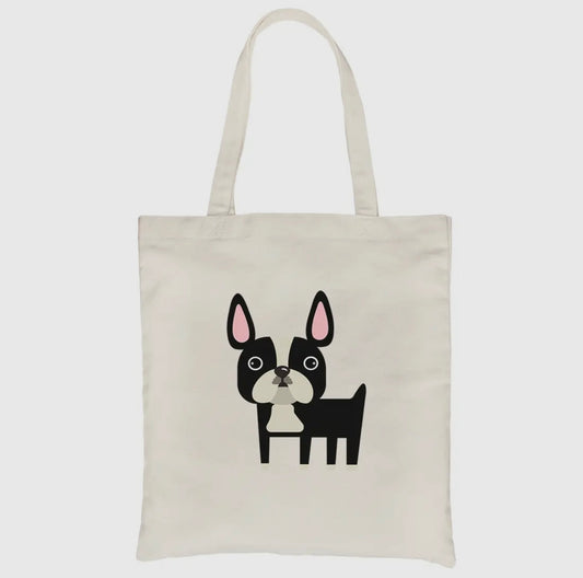 French Bulldog Canvas Bag