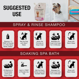 Cleopatra's Doggy Milk Bath