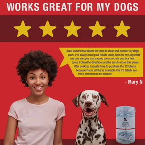 Deep Cleaning Paw Fizz Soak