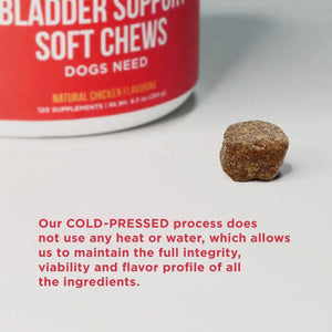The Only Bladder Support Soft Chews Dogs Need