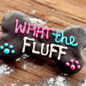 What the FLUFF Bone dog treat
