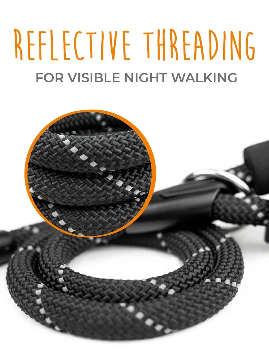 🐕🐕 Double Dog Leash Coupler – Tangle-Free Walking for Two Dogs 🖤✨