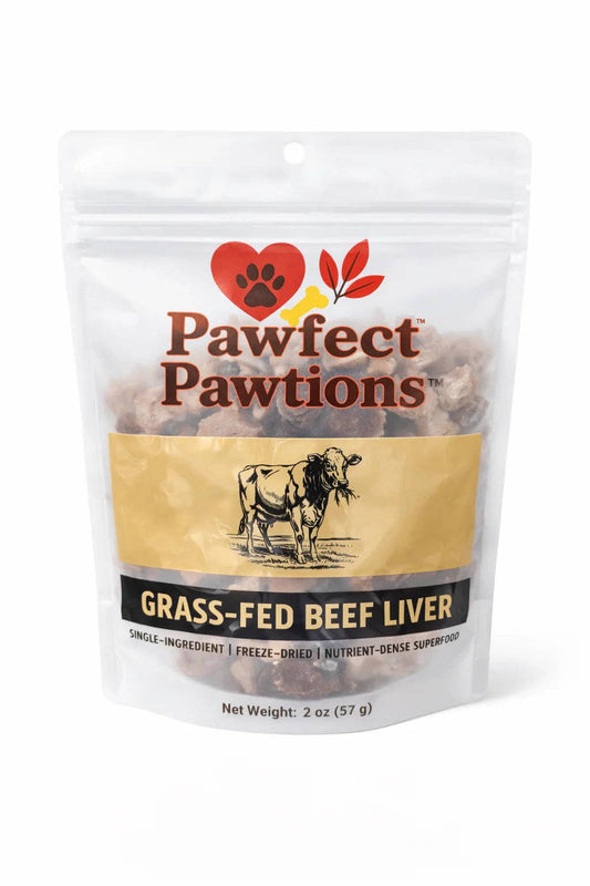 🥩🐶🐱 Grass-Fed Beef Liver – Freeze-Dried Single-Ingredient Treat for Dogs & Cats