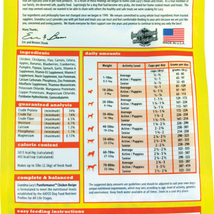 Pureformance Chicken Dog Food