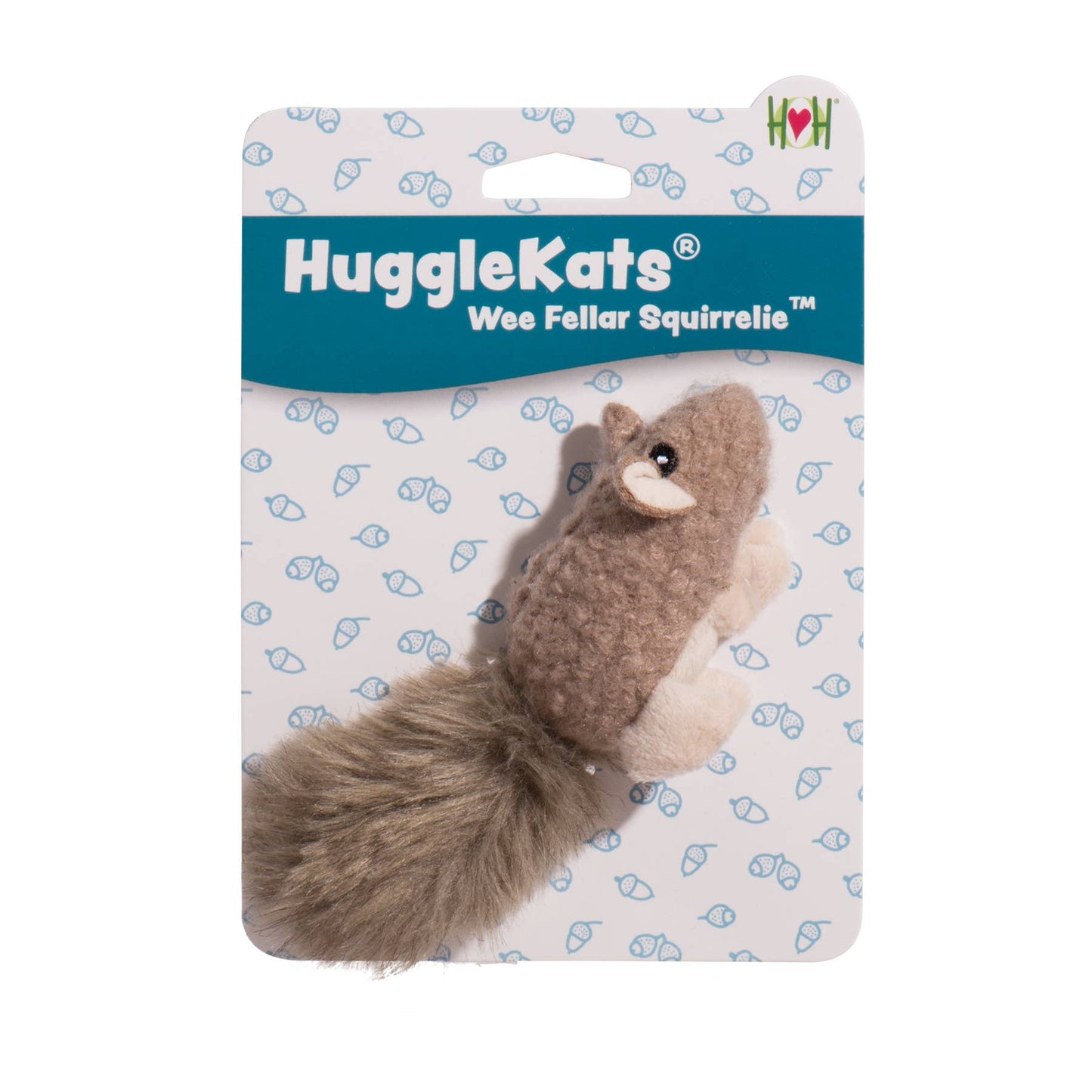 🐱🐿️ HuggleKats® Wee Fellar Squirrelie Cat Toy