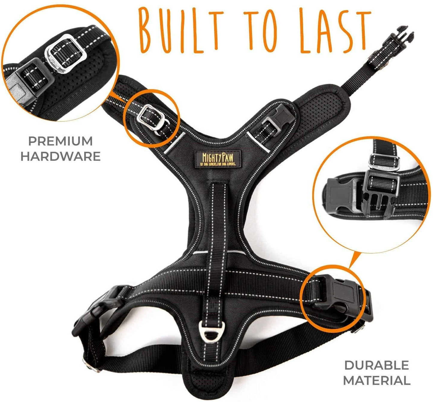 Mighty Paw Padded Adjustable Dog Harness 🐶🐾