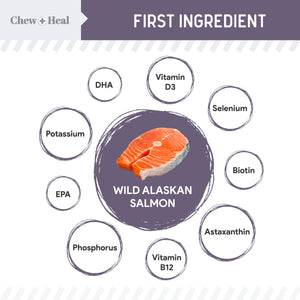 Senior Wild Alaskan Salmon Limited Ingredient Dog Treats
