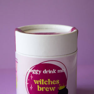 Witches Brew - Spooky Drink Mix for Dogs - Pumpkin Goat Milk