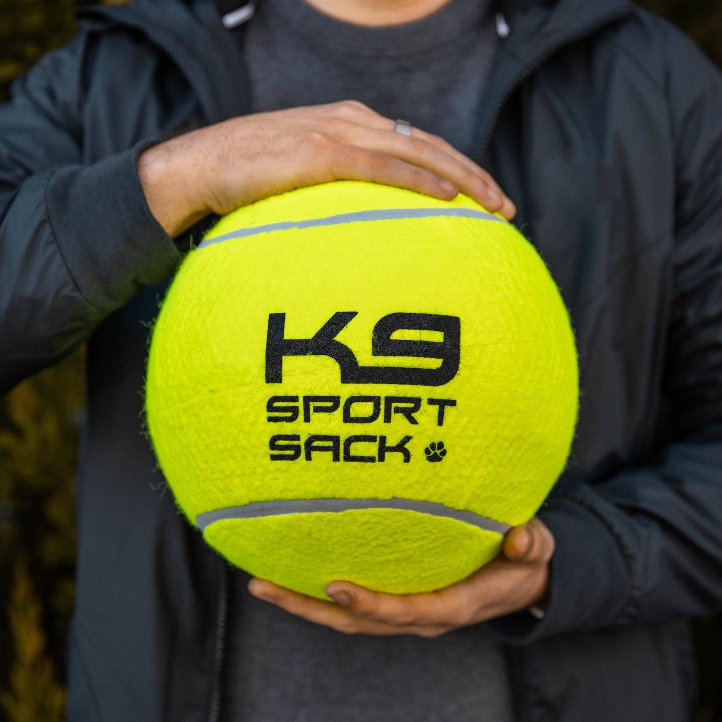 🎾🐾 K9 Sport Sack “Too Big to Chew” Tennis Ball – Oversized Fun That Lasts