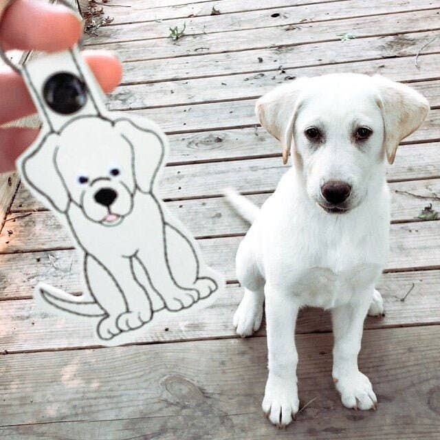 Labrador Retriever Key Fob