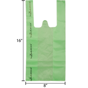 beyondGREEN Cat Litter Bags with Handles – Made in USA, Leak-Resistant & Easy-Tie