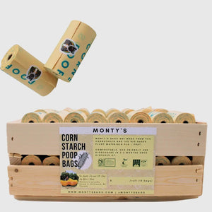 Compostable Cornstarch Poop Bags