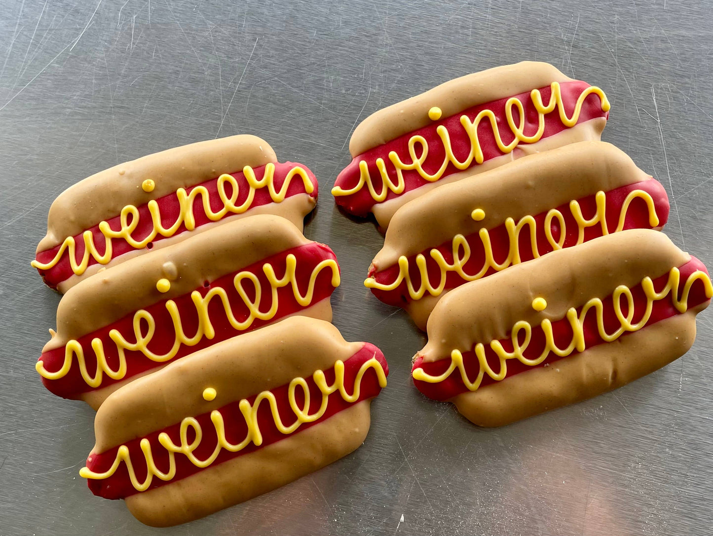 WEINER hot dog summer dog treats