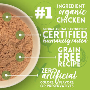 Organic Chicken & Liver Pate for Cats