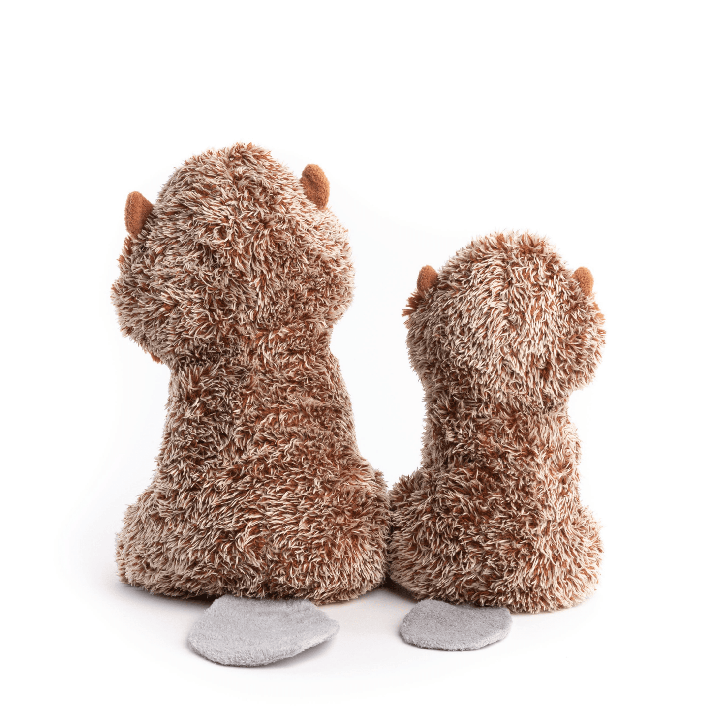 🦫💛 Fluffy Beaver Dog Toy