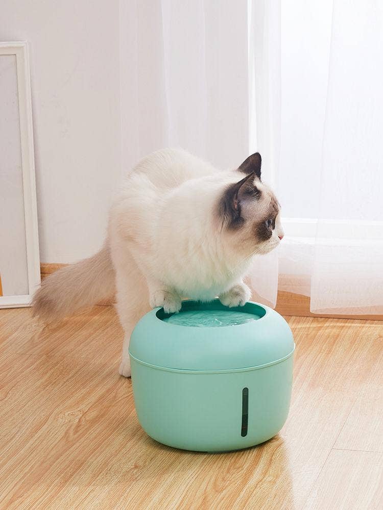 🐾💙Pet Life Moda-Pure Ultra-Quiet Dog & Cat Fountain Waterer