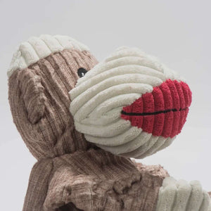 Stuey Sock Monkey Knottie® Plush Dog Toy