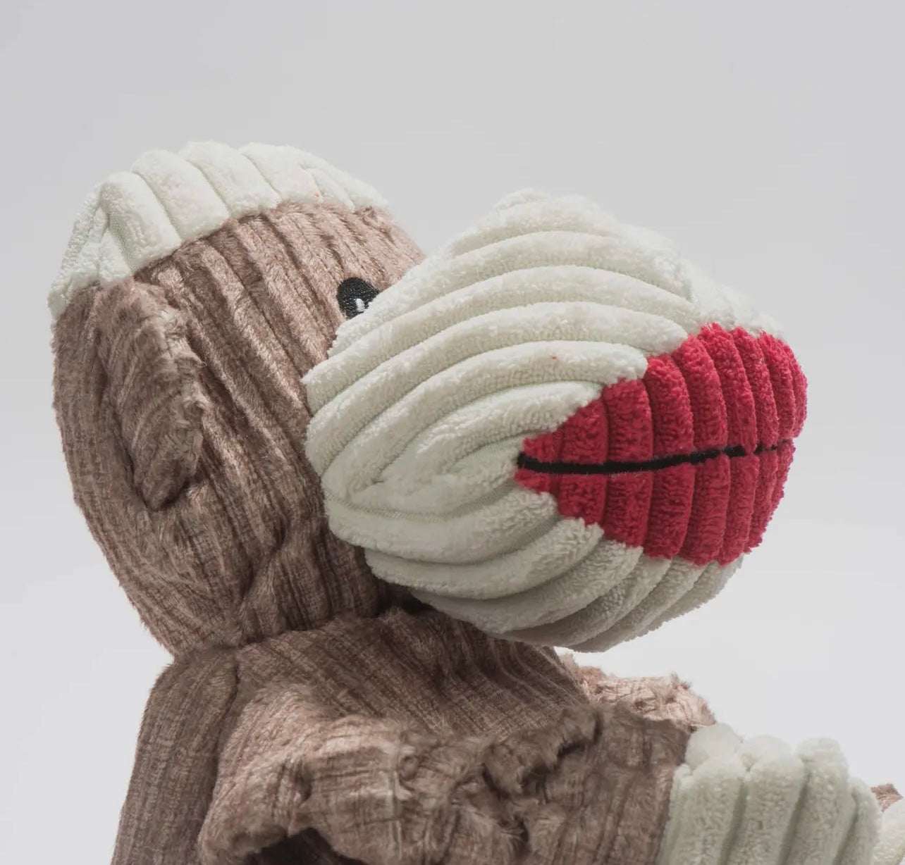 Stuey Sock Monkey Knottie® Plush Dog Toy