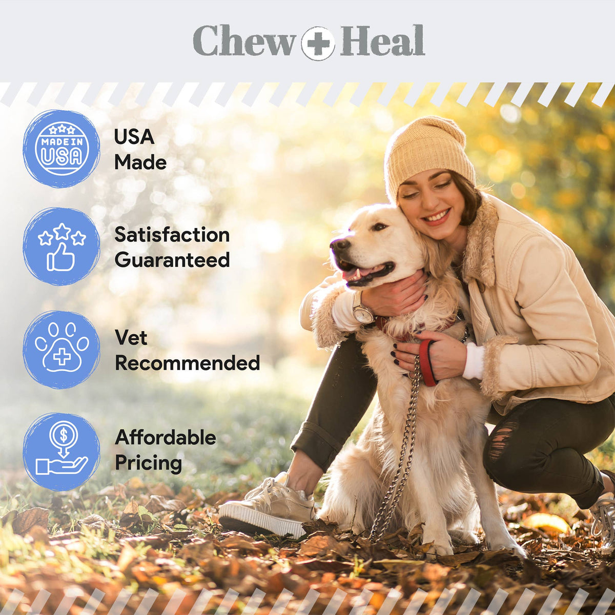 🐶🩹Chew + Heal Advanced Chlorhexidine Medicated Wound Care Spray for Dogs