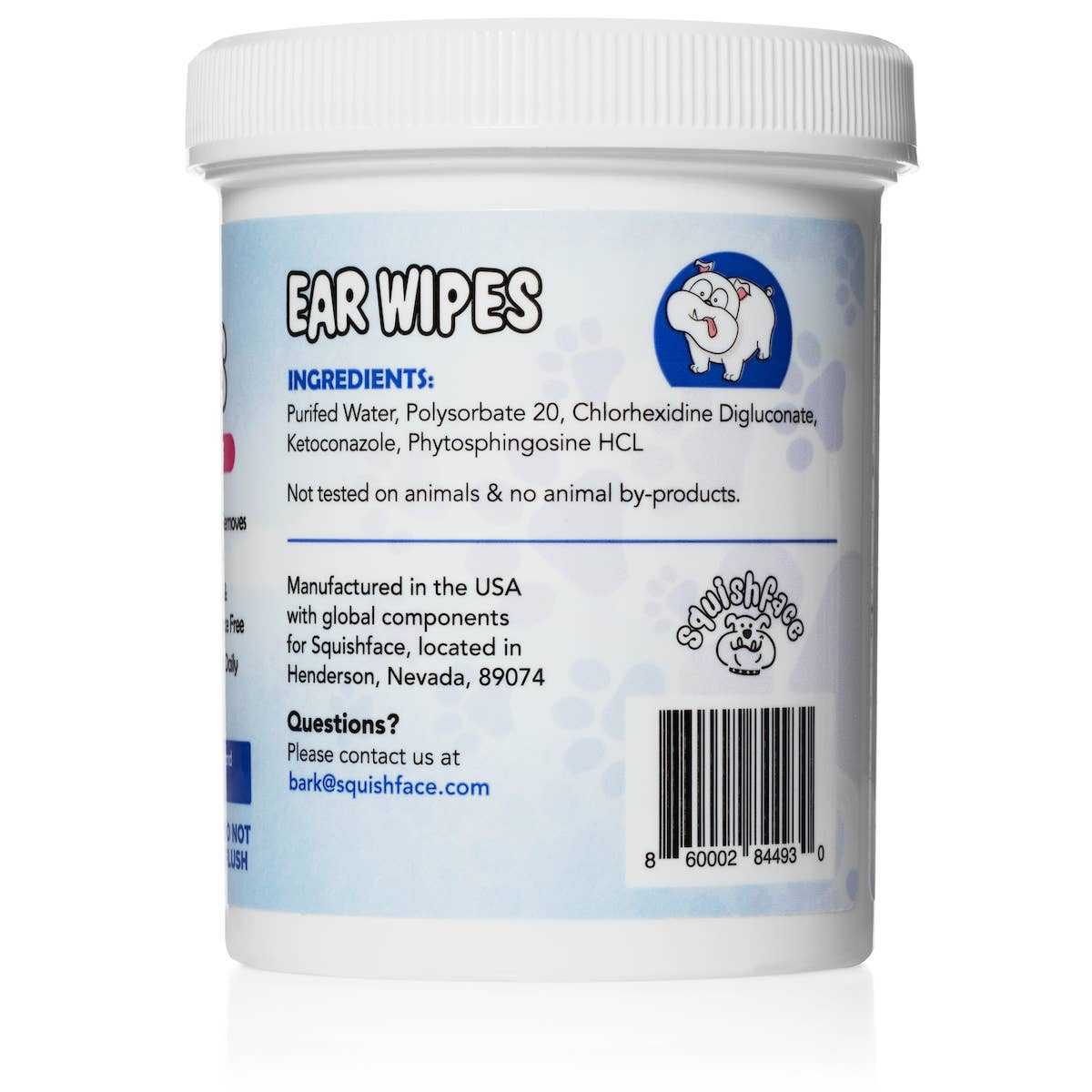 Squishface Ear Wipes