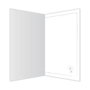 Inspirational Dog Rescue Greeting Card – Blank Interior