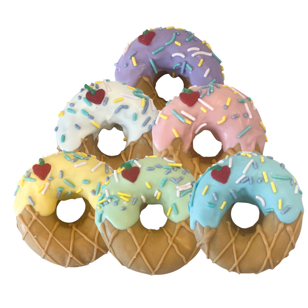 🍦 Ice Cream Doggie Donuts | Gourmet Summer Treats for Dogs 🐾