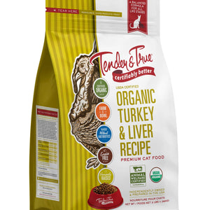Organic Turkey & Liver Cat Food