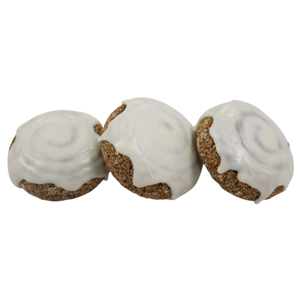 🍩 Cinnamon Roll Doggie Donuts (3-Pack) | Gourmet Bakery Treats for Dogs 🐾
