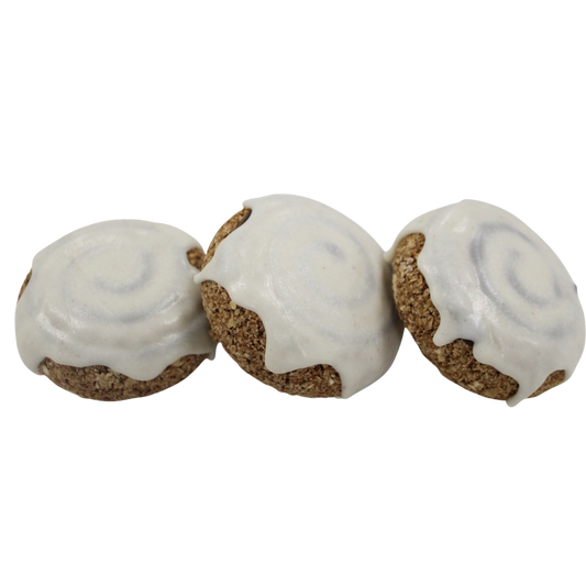 🍩 Cinnamon Roll Doggie Donuts (3-Pack) | Gourmet Bakery Treats for Dogs 🐾