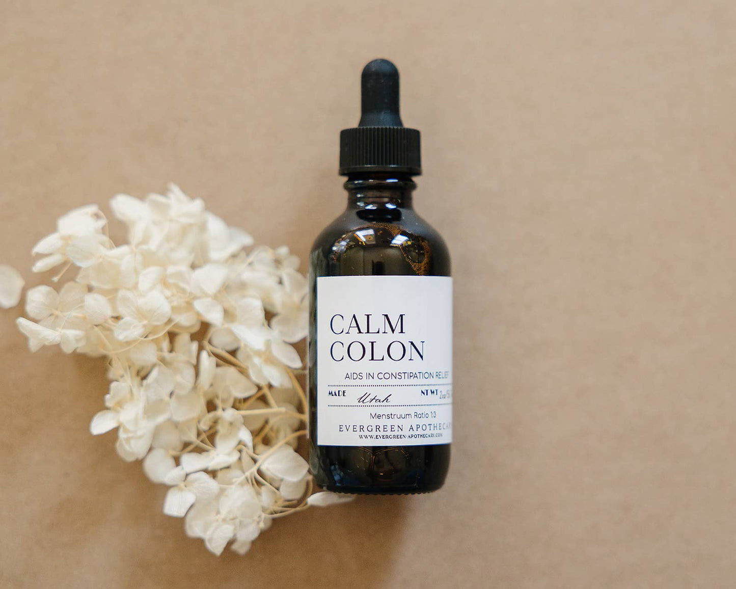 🌿✨Calm Digestive Herbal Tincture – Daily Gut Wellness Support (2 oz)