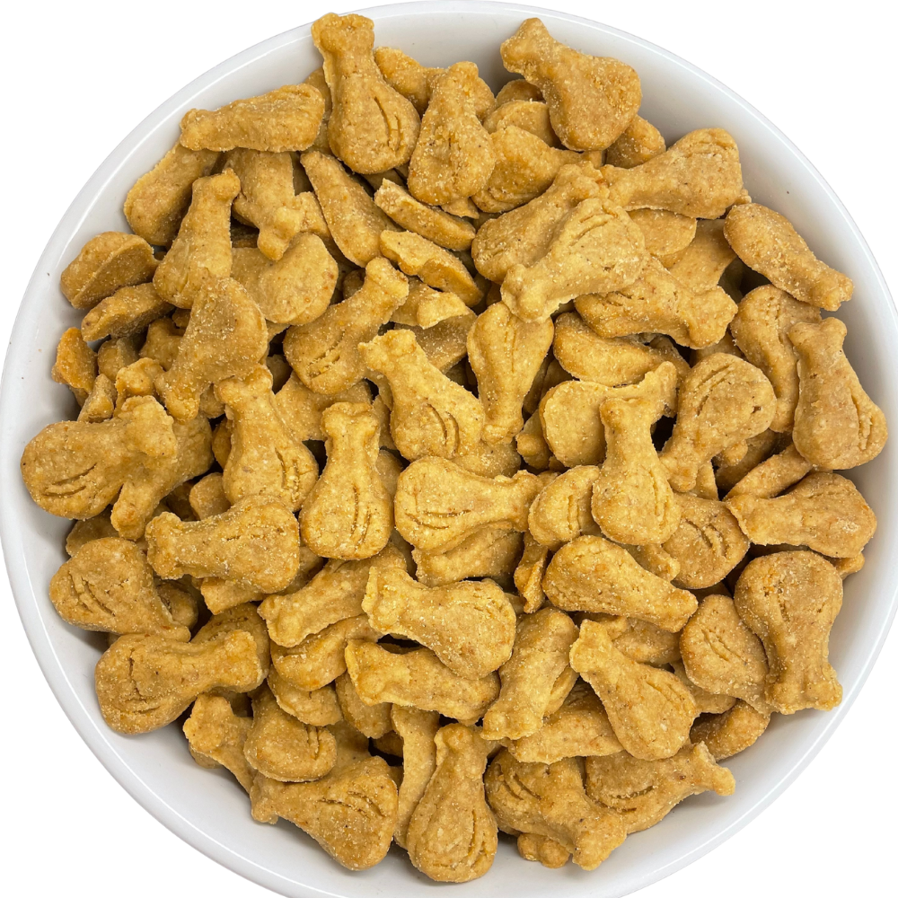 🧇🍗 Chicken & Waffles Soft & Chewy Dog Treats