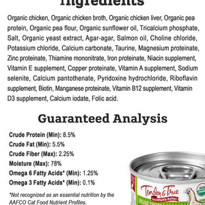 Organic Chicken & Liver Pate for Cats