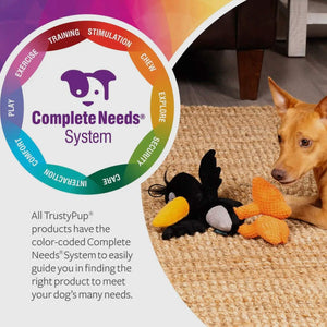 Trustypup Silent Squeaky Plush Toy