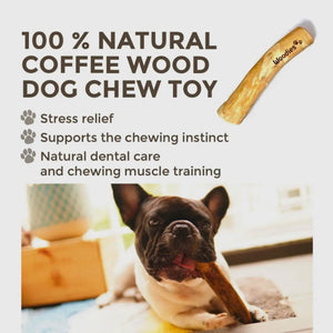 Woodies Coffee Wood Dog Chew