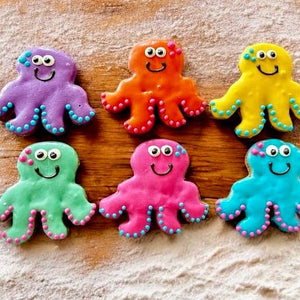 Octopus summer dog treats