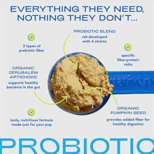 Probiotic & Prebiotic Powder Vet-Formulated Supplement