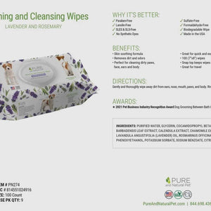 Grooming & Cleansing Wipes For Dogs