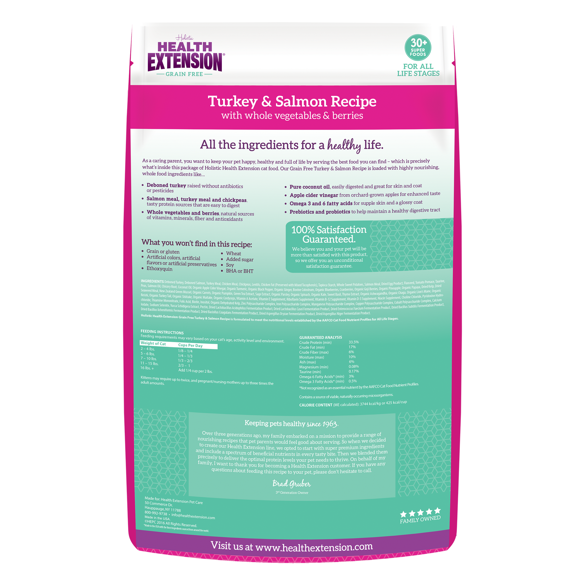 Grain Free Turkey & Salmon