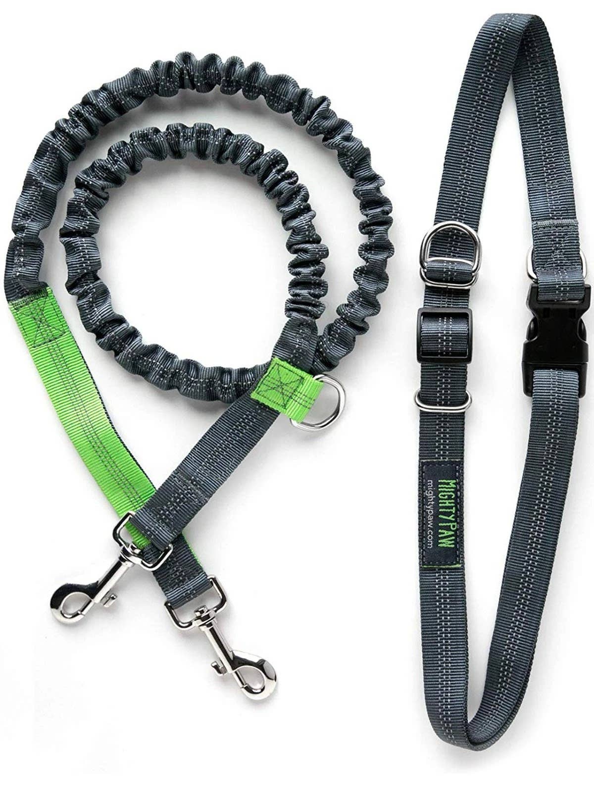 🏃♂️ Mighty Paw Bungee Hands-Free Dog Leash – Run, Walk & Explore Together 🐾